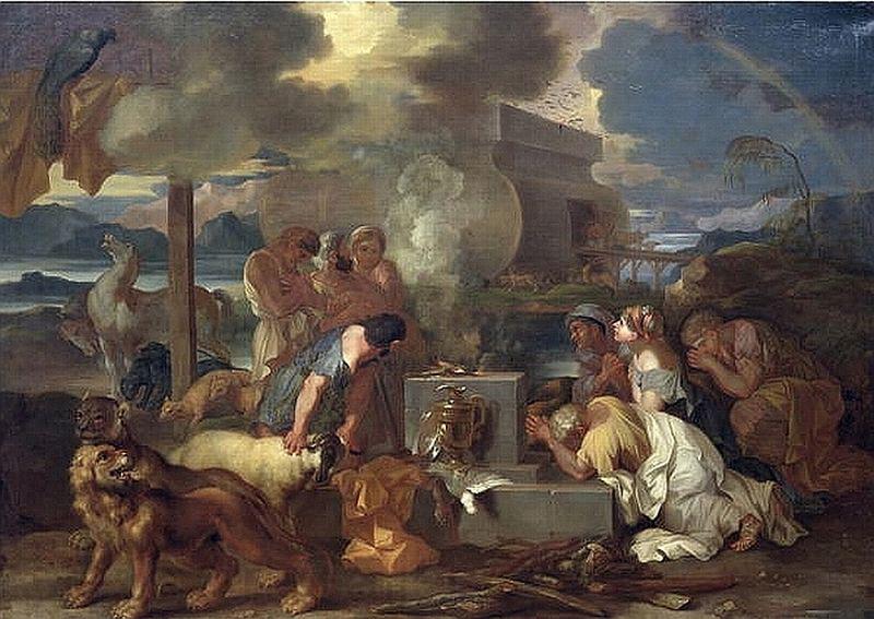 Sebastien Bourdon Sacrifice of Noah